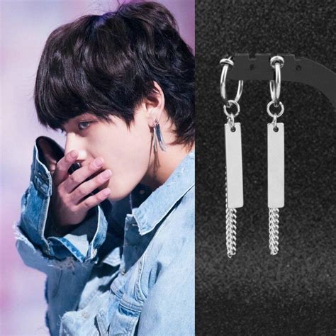 bts v earrings|bts earrings lazada.